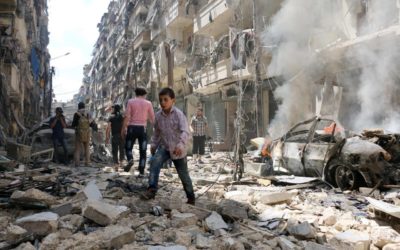 Aleppo Bombing