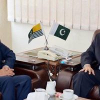 Ali Raza Syed Meeting with AJK President Sardar Masood Khan