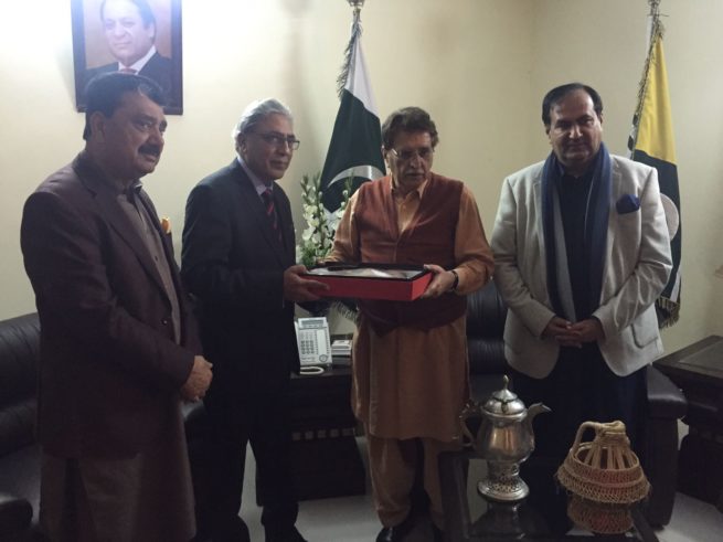 Ali Raza Syed and Raja Farooq Haider Khan Met