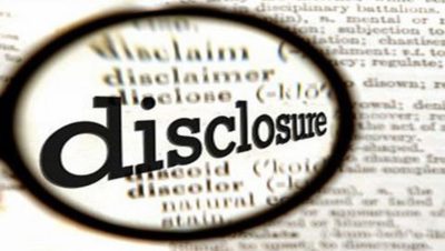 Disclosures