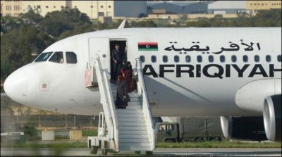 Libya Airplane Hijacking