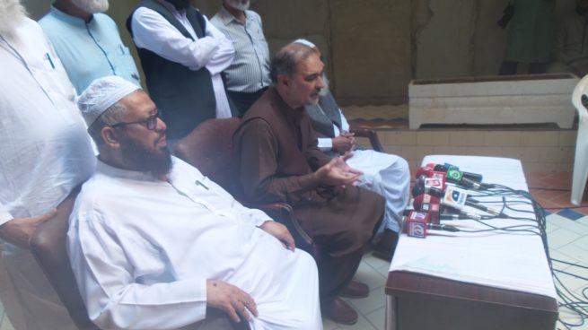 Mufti Mohammad Naeem met Hafiz Naeem Ur Rehman