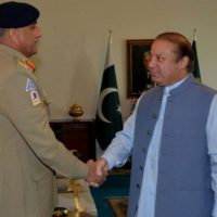 Nawaz Sharif and General Qamar Javed Bajwa