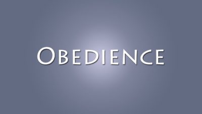 Obedience