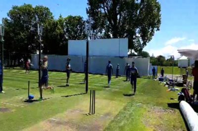 Pakistan's Players Practice