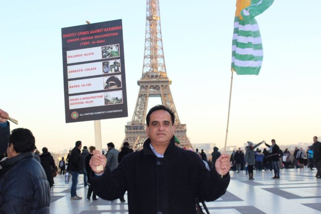 Paris Kashmir Million Signature Campaign