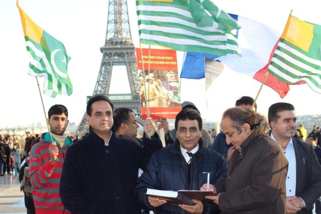 Paris Kashmir Million Signature Campaign