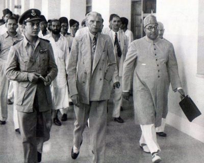 Quaid e Azam First day as Governor General