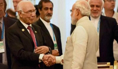 Sartaj Aziz and Modi