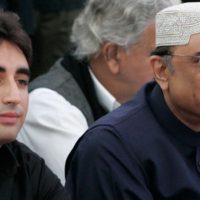 Zardari and Bilawal Bhutto