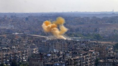 Aleppo Bombing