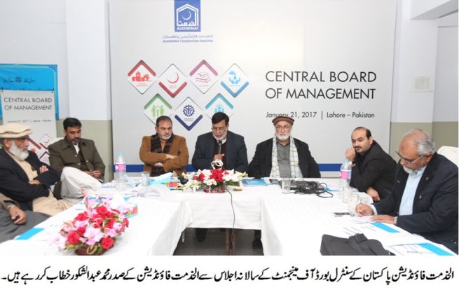 Alkhidmat Foundation Meeting