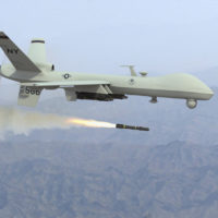 Drone Missile Fire