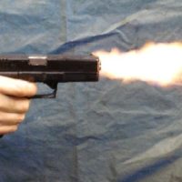 Firing with Pistol