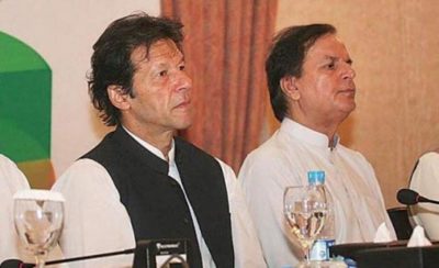 Imran Khan and Javed Hashmi