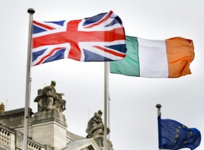 Ireland and Britain Flag