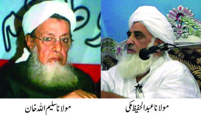 Moulana Abdul Hafeez and Moulana Saleem