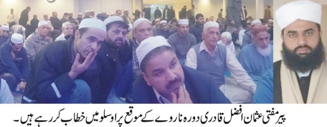 Mufti Usman Afzal Qadri Reached France