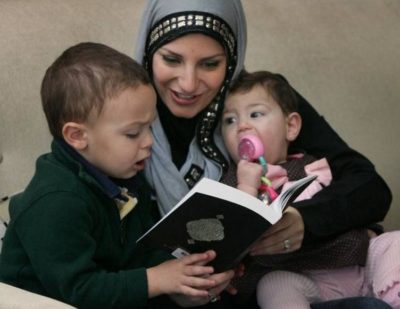 Muslim Women with Children