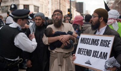 Muslims Protest in London