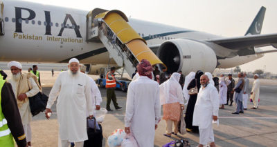 PIA Hajj Flight