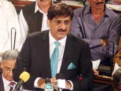 Syed Murad Ali Shah in Assembly