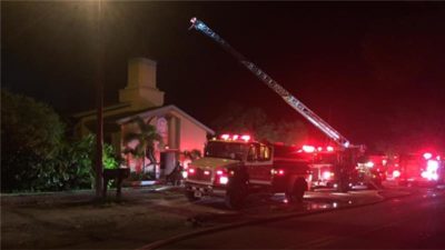 America Mosque Fire