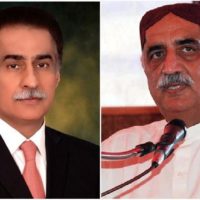 Khursheed Shah and Ayaz Sadiq