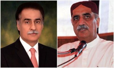 Khursheed Shah and Ayaz Sadiq