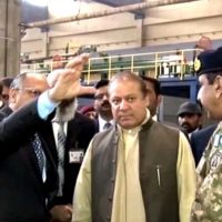 Nawaz Sharif Visit POF Wah Cantt