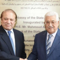 Nawaz Sharif and Mahmoud Abbas