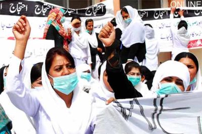 Nurses Protest