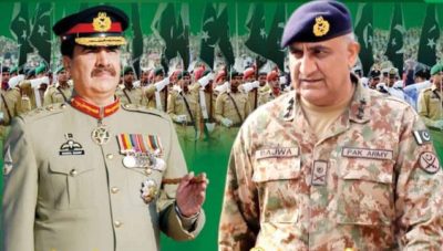 Qamar Javaid Bajwa and Raheel Sharif