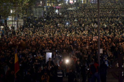 Romania Protest