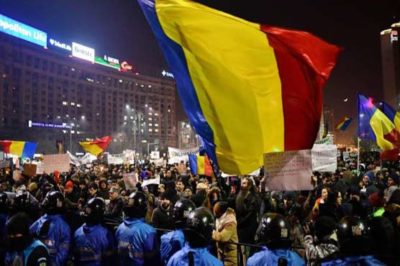 Romania Protest