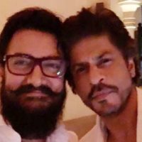 Shah Rukh with Aamir Khan