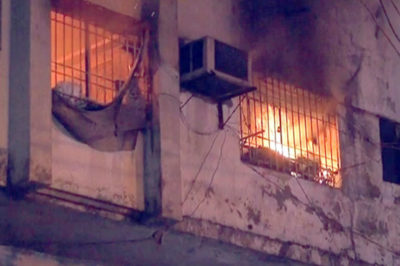 Sohail Ansari Flat Fire