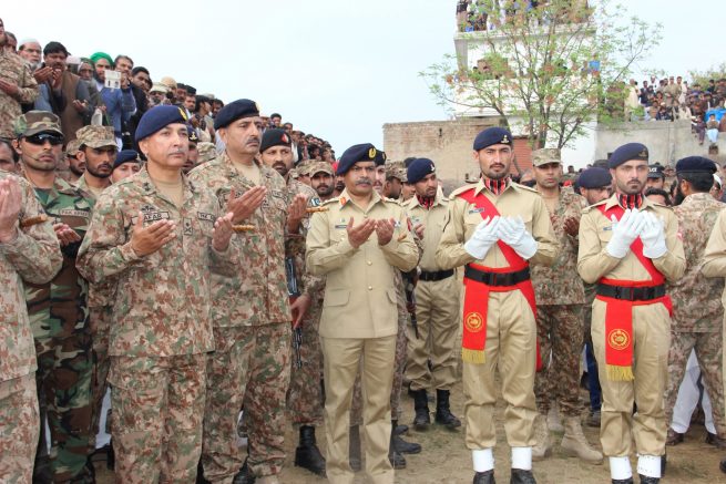 Cap Junaid Arshad Shaheed Janaza