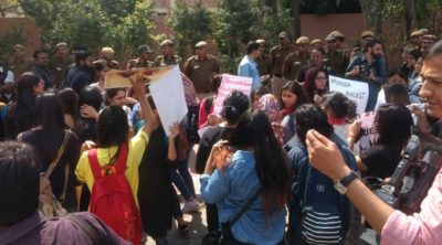 Delhi University Protest