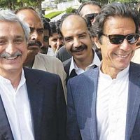 Imran Khan and Jahangir Tareen