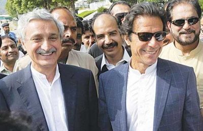 Imran Khan and Jahangir Tareen