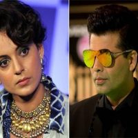 Karan Johar and Kangana Ranawat