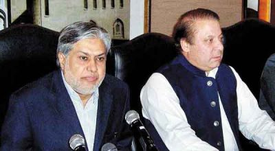 Nawaz and Ishaq Dar