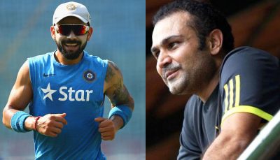 Sehwag and Virat Kohli