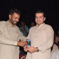 Amir Hayat Hiraj with A.D.Sahil Munir