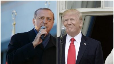 Donald Trump and Recep Tayyip Erdogan