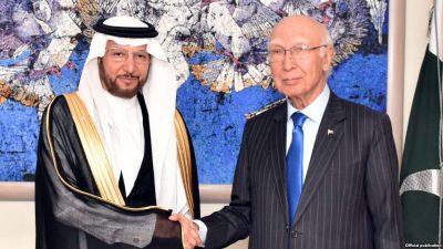 Dr Yousuf Ahmed and Sartaj Aziz