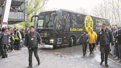 Germany Football Bus-Bombing