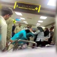 Islamabad Airport-Passenger Violence