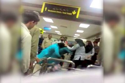 Islamabad Airport-Passenger Violence